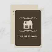 unsere erste Zuhause (Mod Zuhause) Ankündigung (Vorne/Hinten)