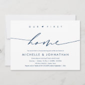 Unsere erste Zuhause, Party-Feier Einladung (Vorderseite)