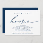 Unsere erste Zuhause, Party-Feier Einladung (Vorne/Hinten)