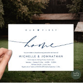 Unsere erste Zuhause, Party-Feier Einladung