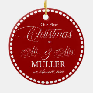 Unsere ersten Feiertage der Keramik Ornament