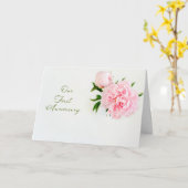 Unsere ersten karte (Gelbe Blume)