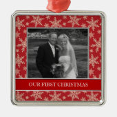 Unsere ersten silbernes ornament (Vorne)