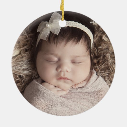 Unsere ersten Weihnachten als Eltern Ornament (Hinten)