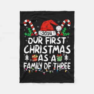 Unsere ersten Weihnachten als Familie von drei 202 Fleecedecke