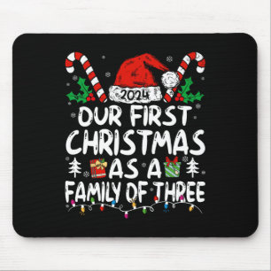 Unsere ersten Weihnachten als Familie von drei 202 Mousepad