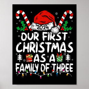Unsere ersten Weihnachten als Familie von drei 202 Poster