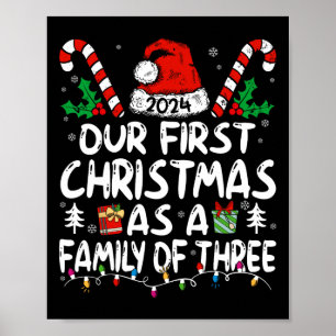 Unsere ersten Weihnachten als Familie von drei 202 Poster