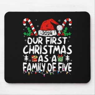 Unsere ersten Weihnachten als Familie von fünf 202 Mousepad