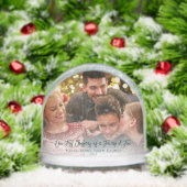 Unsere ersten Weihnachten als Fotos Schneekugeln (Weihnachten)