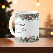 Unsere ersten Weihnachten als Herr & Frau Keepake Kaffeetasse