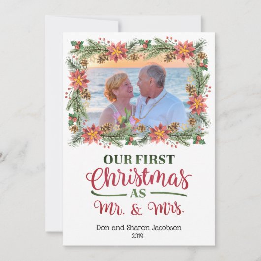 Unsere ersten Weihnachten als Herr. & Mrs. - Benut (Vorderseite)