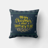 Unsere ersten Weihnachten als Herr. & Mrs. Kissen (Rückseite)