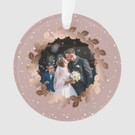 Unsere ersten Weihnachten als Herr. & Mrs. wedding Ornament