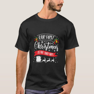 Unsere ersten Weihnachten als Herr und Frau 2020 G T-Shirt