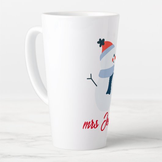 Unsere ersten Weihnachten als Herr und Frau Newlyw Milchtasse (Linke Ecke)