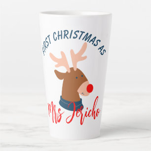 Unsere ersten Weihnachten als Herr und Frau Newlyw Milchtasse