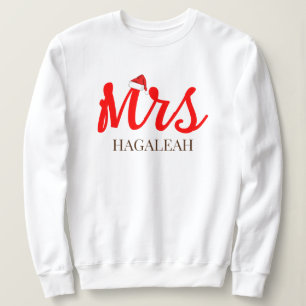 Unsere ersten Weihnachten als Herr und Frau Newlyw Sweatshirt