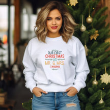 unsere ersten Weihnachten als Herr und Frau.