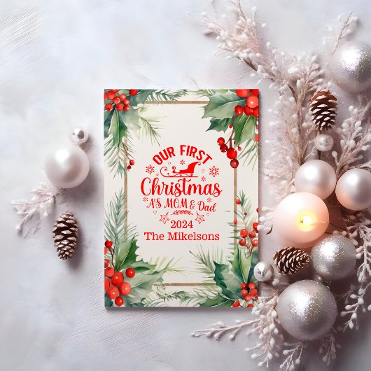 Unsere ersten Weihnachten als Mama und Vater