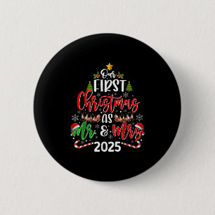Unsere ersten Weihnachten als Mr. & Mrs. 2025 Button