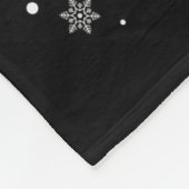 Unsere ersten Weihnachten als Mr. &amp; Mrs. 2025  Fleecedecke (Ecke)