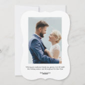 Unsere ersten Weihnachten als Mr. & Mrs. | Foto (Rückseite)