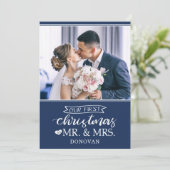 Unsere ersten Weihnachten als mr & mrs frisch verm (Stehend Vorderseite)