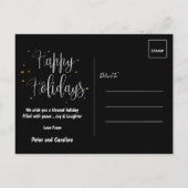 Unsere ersten Weihnachten als Mr. und Mrs. (Rückseite)