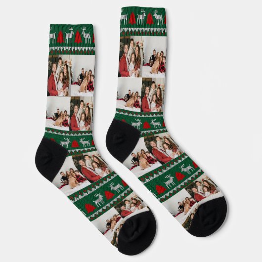 Unsere ersten Weihnachten als Mr. und Mrs. Newlywe Socken (Rechts)