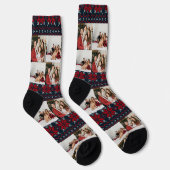 Unsere ersten Weihnachten als Mr. und Mrs. Newlywe Socken (Rechts)