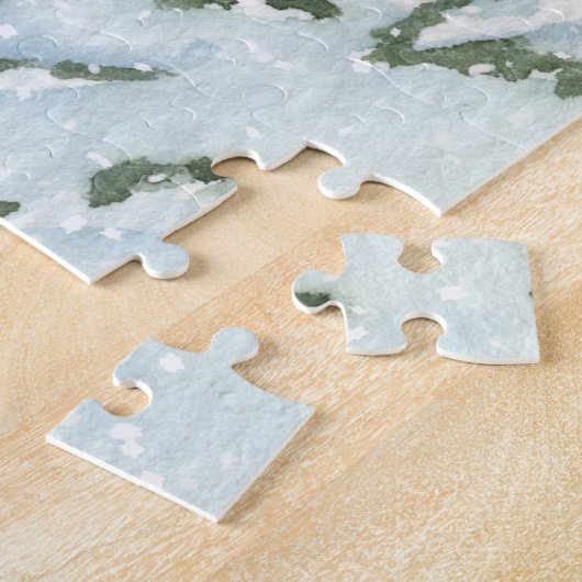 Unsere ersten Weihnachten als Mr. und Mrs. Verheir Puzzle (Seite)