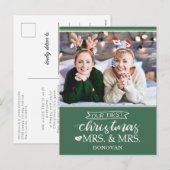 Unsere ersten Weihnachten als Mrs & Mrs frisch ver (Vorne/Hinten)