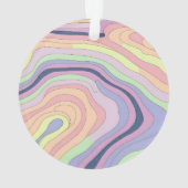 Unsere ersten Weihnachten gemeinsam Ornament (Rückseite)