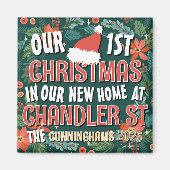 Unsere ersten Weihnachten in unserem neuen, kühlen Magnet (Vorne)