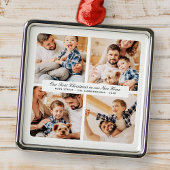 Unsere ersten Weihnachten in unserem neuen Zuhause Ornament Aus Metall