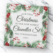 Unsere ersten Weihnachten in unserer neuen Zuhause Magnet