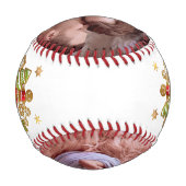 Unsere ersten Weihnachten mit Fotos Baseball (Rückseite)