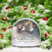 Unsere ersten Weihnachten mit Fotos Schneekugeln (Weihnachten)