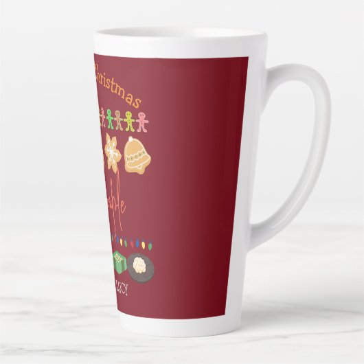 Unsere ersten Weihnachten Mr. und Mrs. /Couple neu Milchtasse (Rechts)