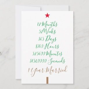 Unsere ersten Weihnachten Verheiratet 1 Jahr Weihn