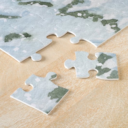 Unsere ersten Weihnachten Verlobt Puzzle (Seite)