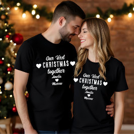 Unsere ersten Weihnachten zusammen mit Black T-Shirt