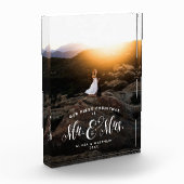 Unsere ersten Weihnachtsferien haben Frau und Frau Fotoblock (Links)