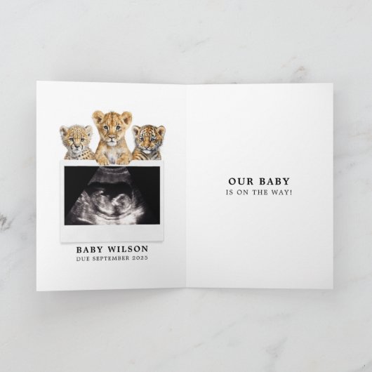 Unsere Familie bekommt Wilder, Zoologe Elternteil! Karte (Innenseite)