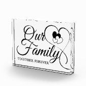 Unsere Familie Fotoblock (Rechts)