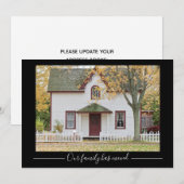 Unsere Familie hat das Foto "Custom House" Black Ankündigung (Vorne/Hinten)