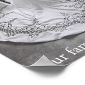 Unsere Familie hat schöne Frauen Poster (Ecke)