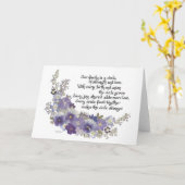 Unsere Familie ist eine Kreiskarte Karte (Gelbe Blume)