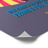 Unsere Familie ist nur ein Zelt entfernt lustig Poster (Ecke)